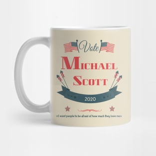 Michael Scott 2020 Election Funny The Office Worlds Best Boss Mens Shirt Mug